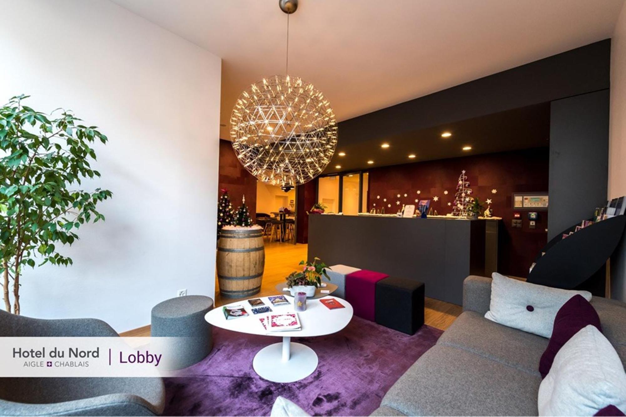 Hotel Du Nord Aigle Eksteriør bilde