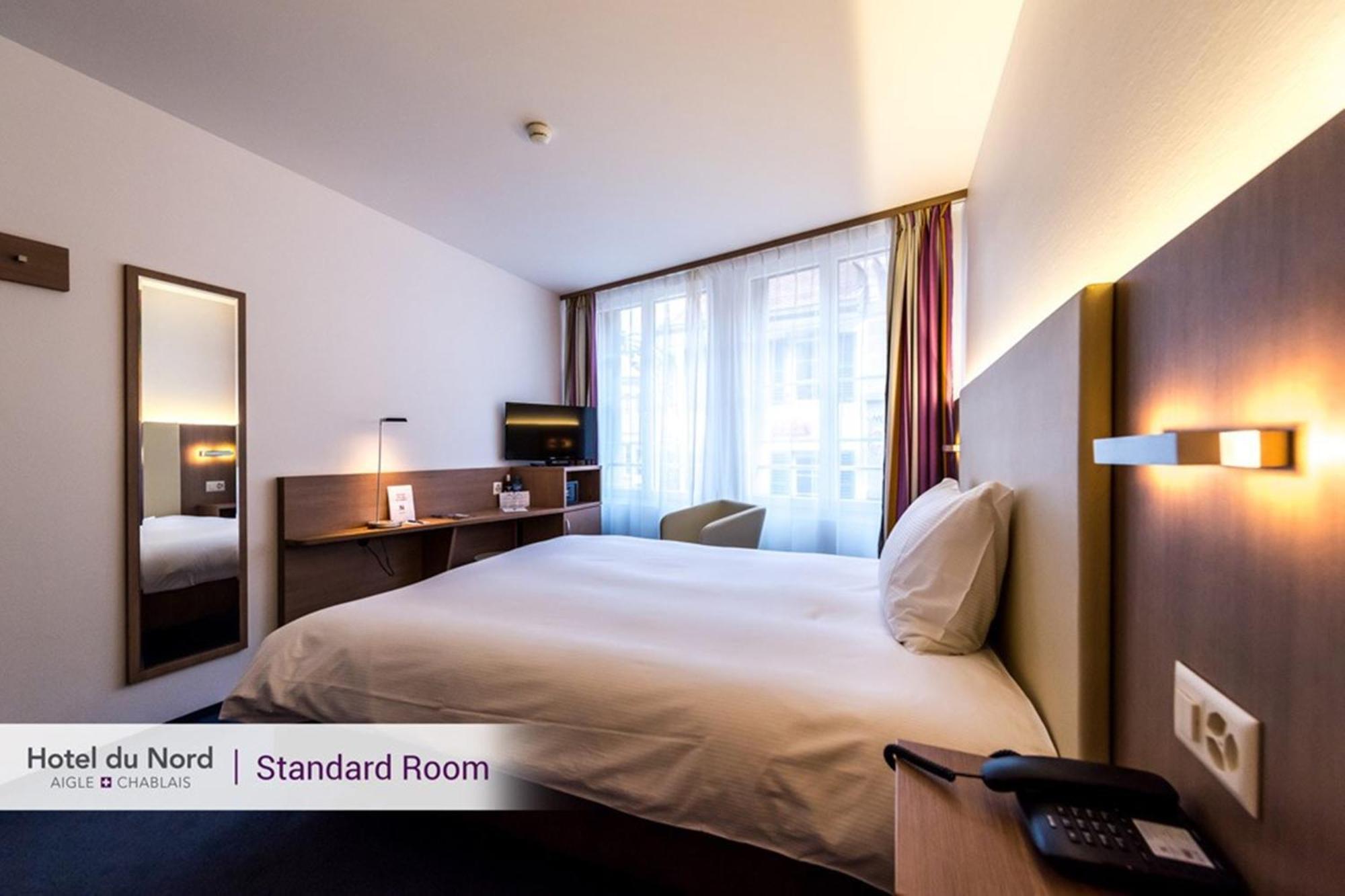 Hotel Du Nord Aigle Eksteriør bilde